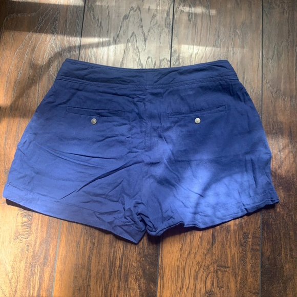 Blue Zipper Decal loose fit short shorts, 0, syle - Picture 2 of 11